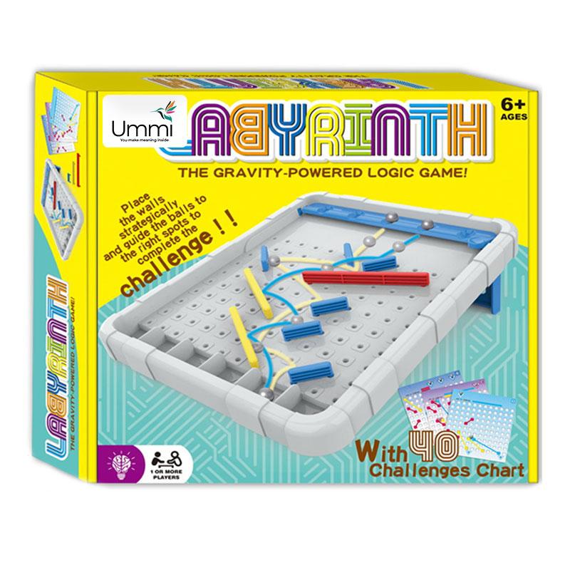 Настільна інтерактивна гра Ummi 22025 Labyrinth Grey - Зображення 6