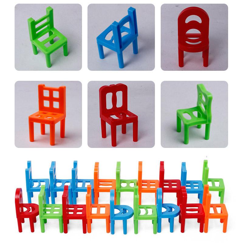 Настільна інтерактивна гра Ummi 301 Balance Chairs (18pcs) Colorful - Зображення 2