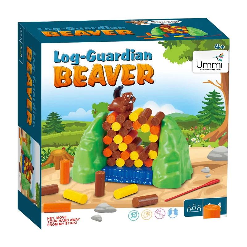 Настільна інтерактивна гра Ummi 556-A2 Log-Guardian Beaver Game Green - Зображення 3