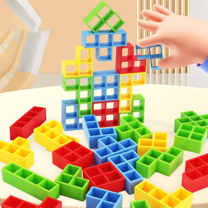 Настільна інтерактивна гра Ummi ME-008 Tetris tower game Colorful - Зображення 2