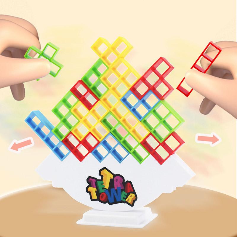 Настільна інтерактивна гра Ummi ME-008 Tetris tower game Colorful - Зображення 3