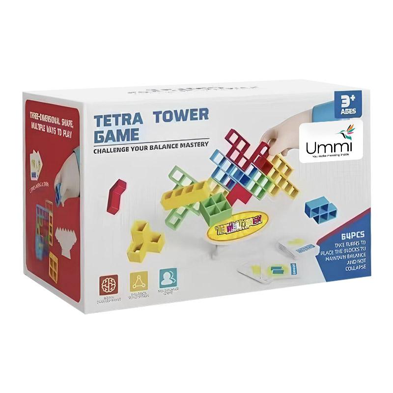 Настільна інтерактивна гра Ummi ME-008 Tetris tower game Colorful - Зображення 5