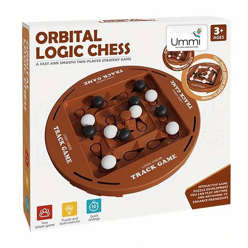 Настільна інтерактивна гра Ummi ME-155 Orbital Logic Chess Brown - Зображення 5