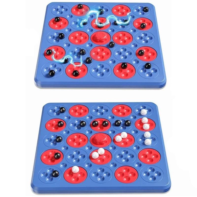 Настільна інтерактивна гра Ummi ME-194 Magnetic Chess Game 5 in a Row Blue - Зображення 3