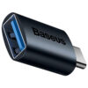 Перехідник Baseus Ingenuity Series Mini Type-C to USB 3.1 (ZJJQ000001) Blue