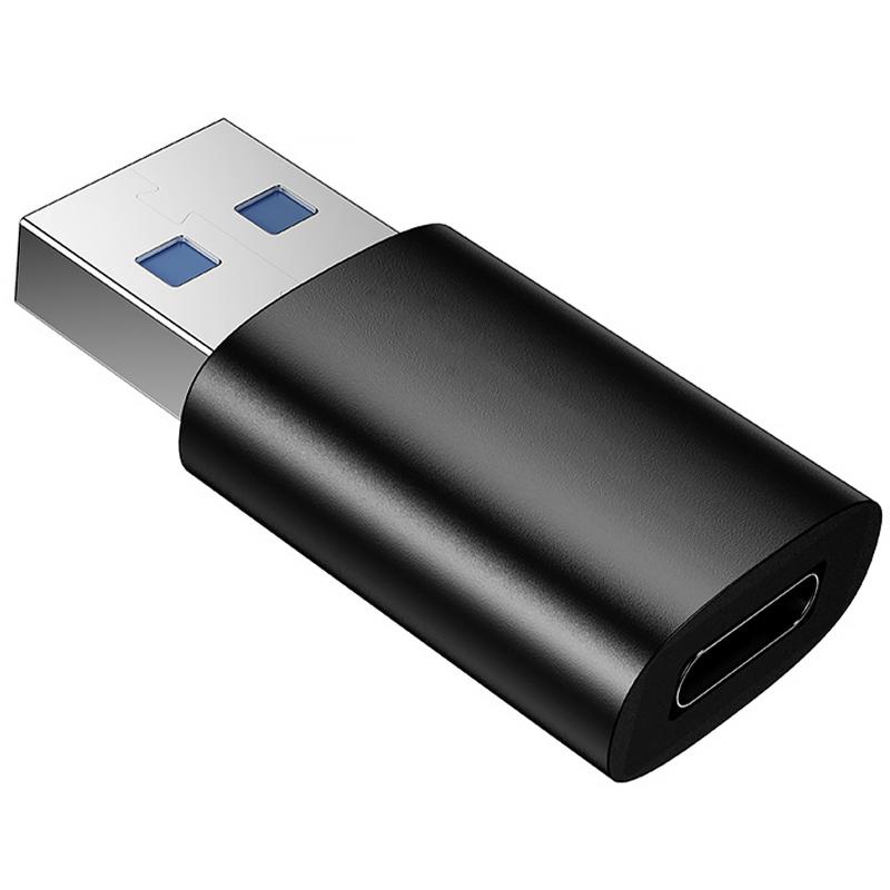 Перехідник Borofone BV26B USB Male to Type-C Female USB3.0 Black - Зображення 5
