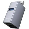 Перехідник HUB Hoco HB54 3in1 (USB to 2xUSB2.0+USB3.0) Metal grey