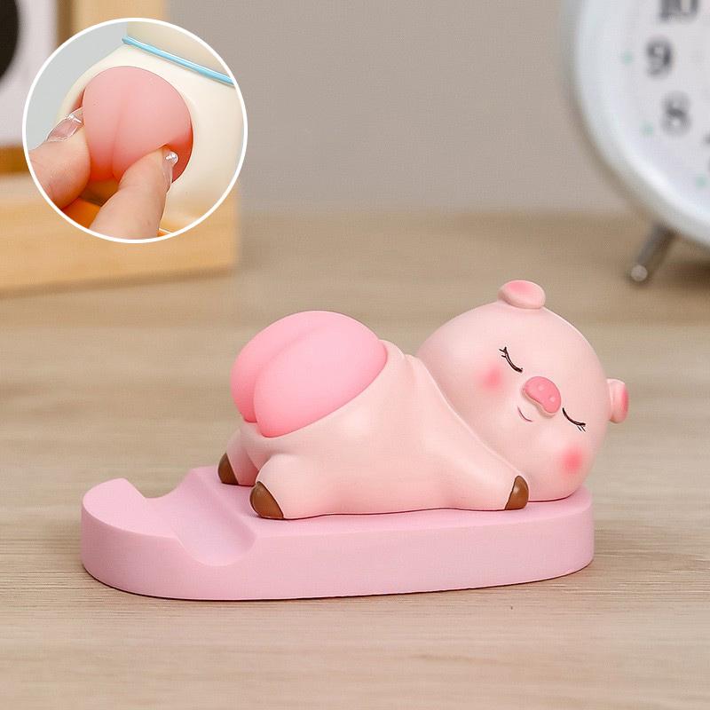 Підставка для телефону Funny Animals Piggy - Зображення 5