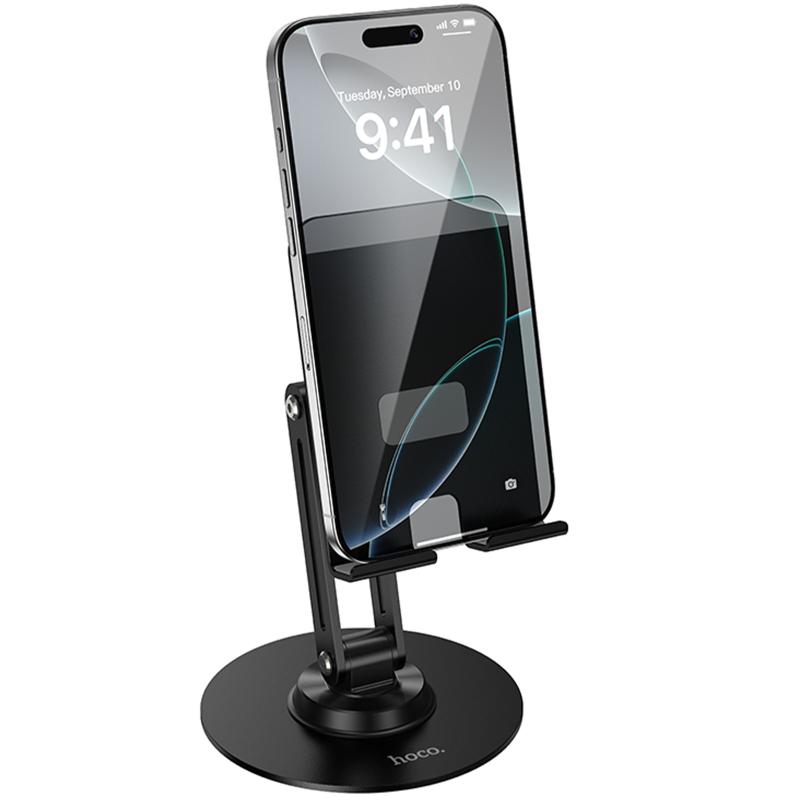 Підставка для телефону Hoco HD15 Suntuoso Black - Зображення 3