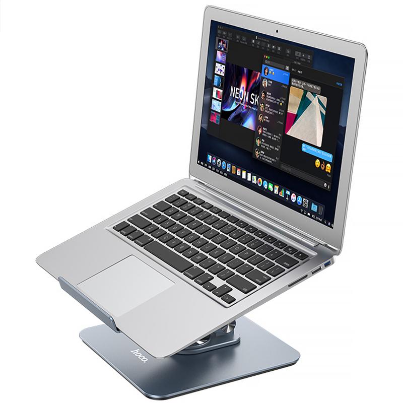 Підставка настільна Hoco PH52 Plus Might metal rotating Metal gray - Зображення 3