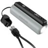 Портативний ЗП Power Bank Borofone BJ87 Star 18.5W flashlight with cable 5000 mAh Black / Gray