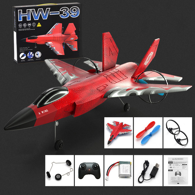 Літак на радіокеруванні SCHE HW39 F35 Fighter Red - Зображення 2