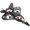 Літак на радіокеруванні SCHE L0712 Aerobatic (with two remote controls) Black