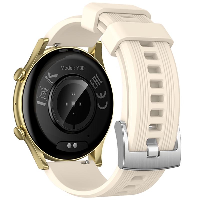 Смарт-годинник Hoco Y38 Smart sports watch (call version) Gold - Зображення 3