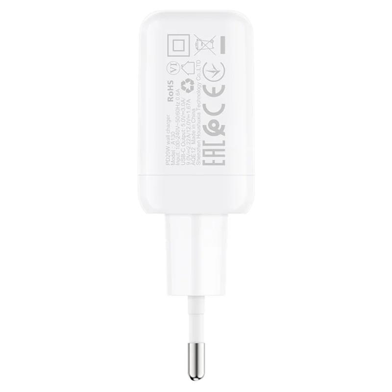 МЗП Acefast A130 PD20W (1USB-C) White - Зображення 4