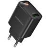 МЗП Borofone BA95A Ilustre QC3.0 18W (1USB-A) Black