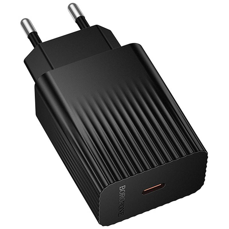 МЗП Borofone BAS75A Source PD30W (1USB-C) Black - Зображення 3