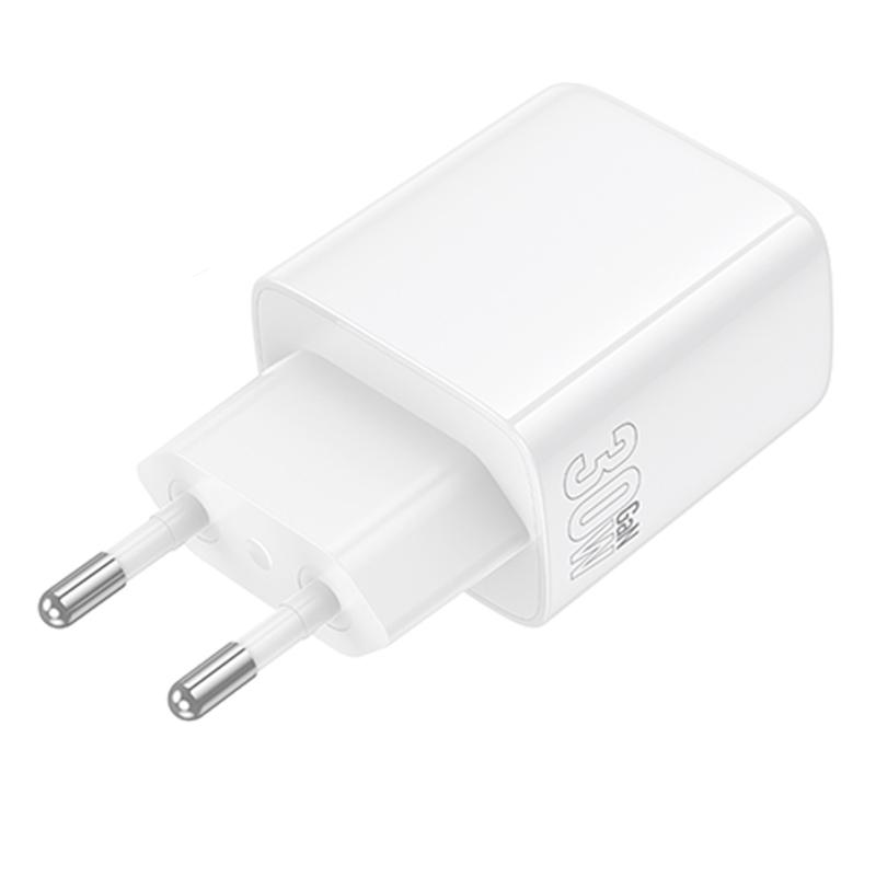 МЗП Borofone BN29 Fuente PD30W+QC3.0 (1USB-A/1C) White - Зображення 2