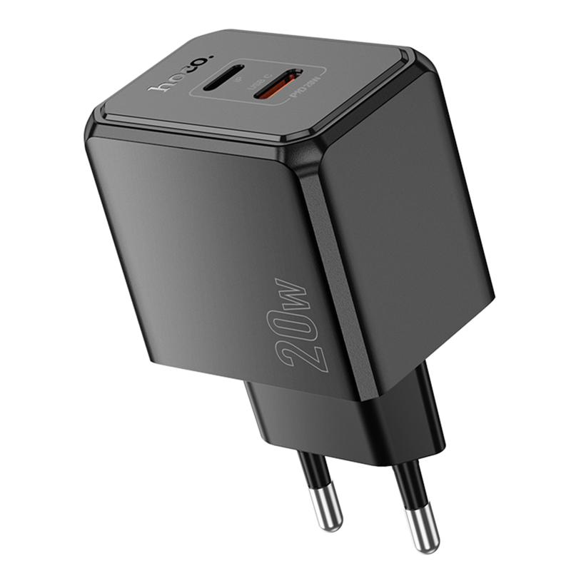 МЗП Hoco CS16A Wish PD20W (1USB-C/1L) Black - Зображення 3