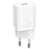 МЗП Baseus Super Si Quick Charger PD20W (1USB-C) (CCSUP-B) Білий